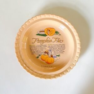 Pumpkin Pie Plate! 🎃